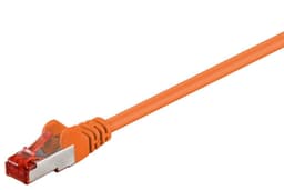 Goobay Netværkskabel CAT 6, S/FTP (PiMF), orange, 7,5 m