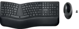 Kensington Pro Fit Ergo trådlöst tangentbord + mus paket (Pan Nordic)