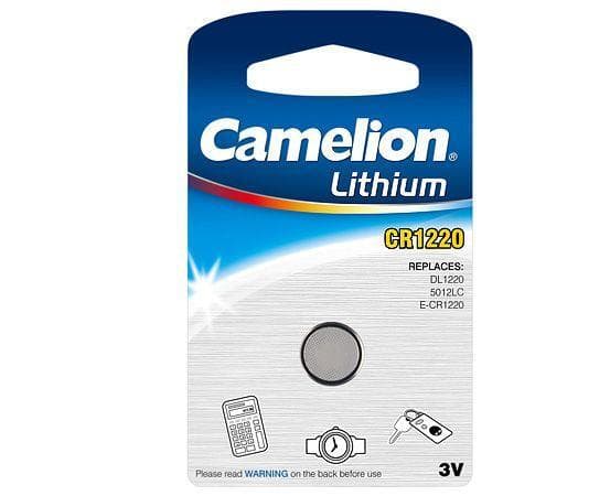 Camelion CR1220-BP1 CR1220, Lithium, 1 stk