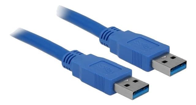 Delock kabel USB 3.0 Type-A stik> USB 3.0 Type-A stik 3 m blå
