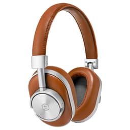 Master&Dynamic MW60 trådløse around-ear hodetelefoner (sølv/brun)