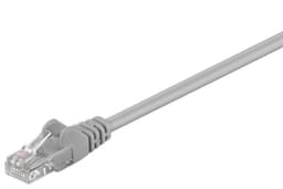 Goobay Patchkabel CAT 5e, U/UTP, grå, 25 m
