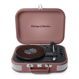 MT-201 BTP Pladespiller Stereoanlæg BT USB vintage Pink