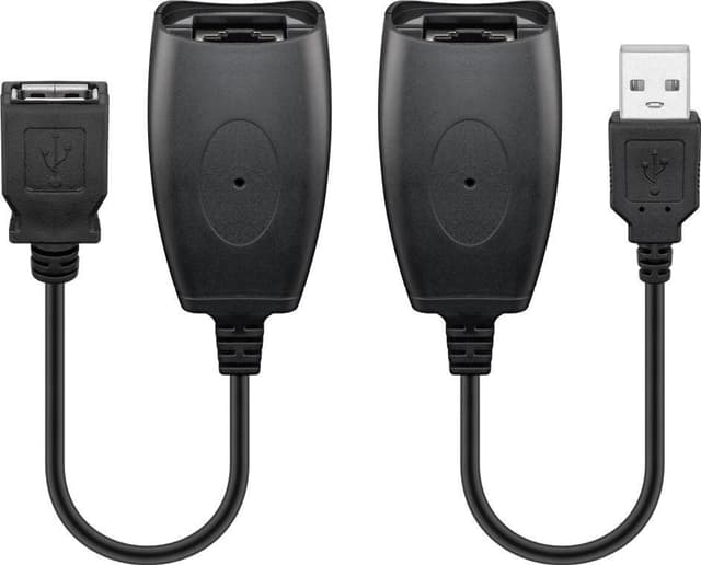 USB-forlængeradapter op til 40 m via CAT-kabel