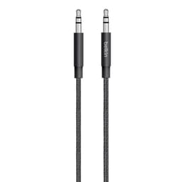 Belkin Metallic AUX -kabel MIXIT UP Svart