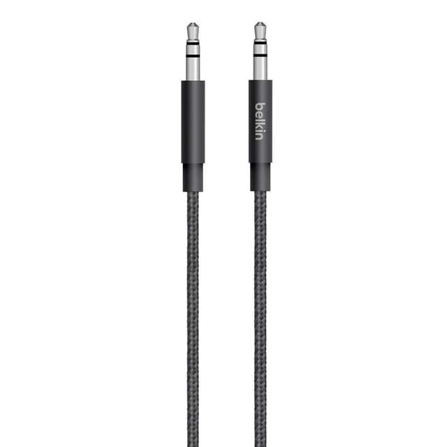 Belkin Metallic AUX -kabel MIXIT UP Svart