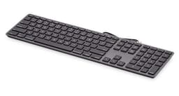LMP KB-1243 Numerisk tastatur, 2x USB 2.0-hub, Tastaturoppsett US, Kablet, Space Grey, Numerisk tastatur