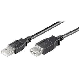 Goobay USB 2.0 Hi-Speed forlengelseskabel USB 2.0 hann (type A), USB 2.0 hunn (type A), 3 m, Svart