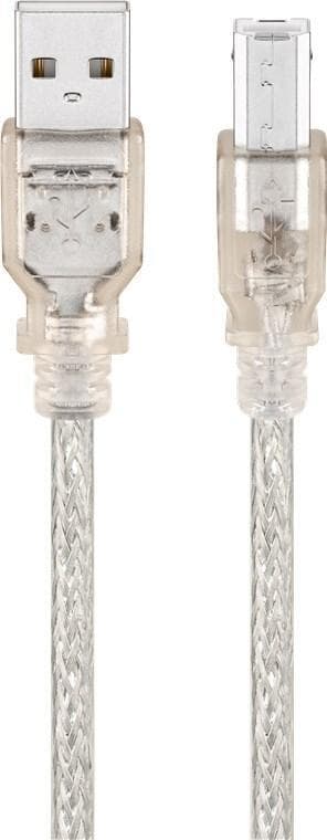 Goobay USB 2.0 Hi-Speed-kabel, transparent