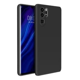 Iskunkestävä silikonikotelo Huawei P30 Pro Musta
