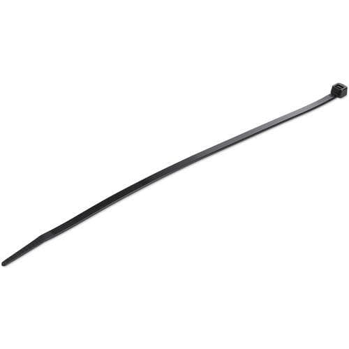 StarTech.com CBMZT10BK, Udløselig kabelbinder, Nylon, Plast, Sort, 6,8 cm, V2,