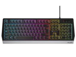 Genesis Rhod 300 RGB Gaming tastatur, RGB LED lys, RU, Sort, Kablet