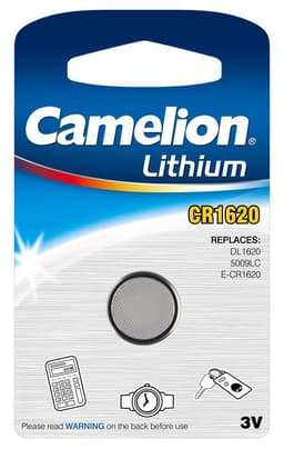 Camelion CR1620, Lithium, 1 stk
