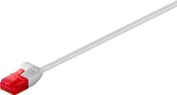 Goobay CAT 6 smal patchkabel, U/UTP, grå