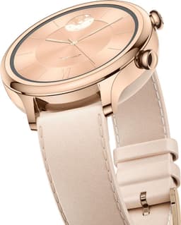TicWatch Smart Watch C2 plus NFC, GPS (satellit), AMOLED, Pulsmåler, Vandtæt, Bluetooth, Rose Gold, Wi-Fi