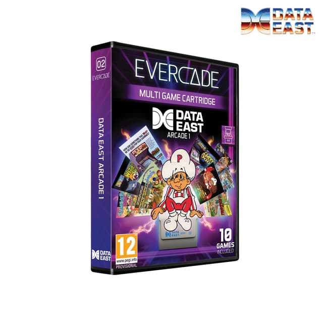 BLAZE EVERCADE DATA EAST ARCADE CARTRIDGE 1 - EFIGS