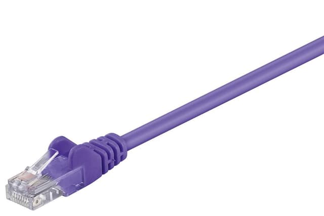 Goobay Netværkskabel CAT 5e, U/UTP, violet, 7,5 m