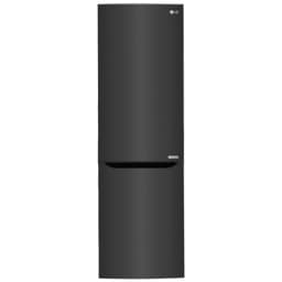 LG kjøleskap/fryser GBB59MCEFS (sort)
