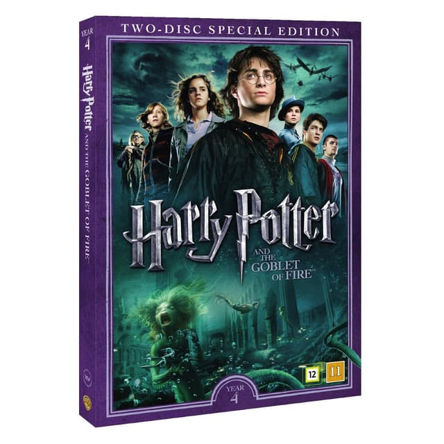 Harry Potter og Flammernes Pokal + dokumentar - DVD