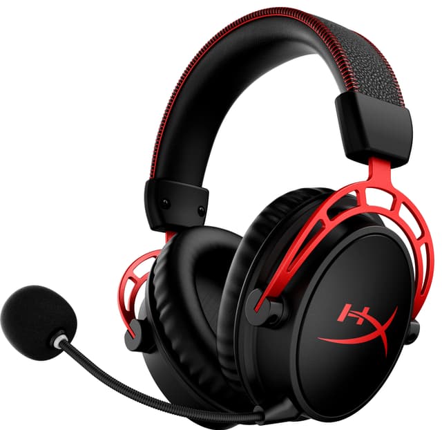 HyperX Cloud Alpha trådløst gaming headset (rød/sort)