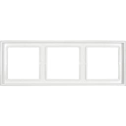 Jung LS 983 WW Ramme 3x LS 990 Alpinhvid