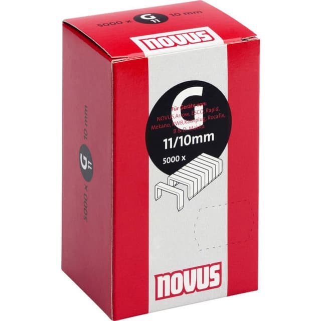 Flad ledning klemme - Type 11 5000 stk Novus 105116300