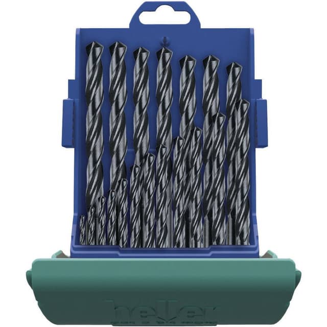 Heller 17737 5 HSS Metall-spiralborrset 19 delar