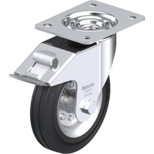 Blickle 374843 Länkhjul i stålplåt, Ø 160 mm med