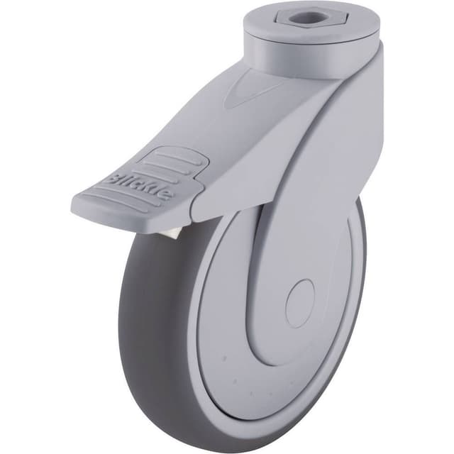 Blickle 743103 125 mm design-plast-länkhjul WAVE med