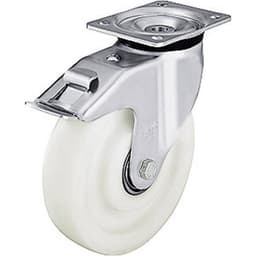 Styrehjul med bremse Blickle LK-SPO 125K-3-FI