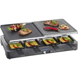 Clatronic RG 3518 Raclette 8 pannor Svart