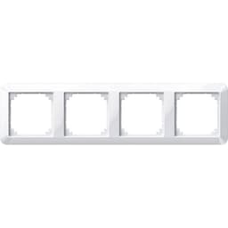 Ramme Merten 1-M, System M Polarhvid blank 1 stk
