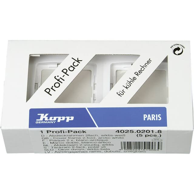Kopp 402502018 Ramme Dobbelt Paris Hvid