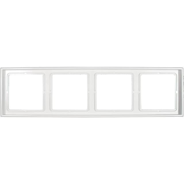 Jung LS 984 WW Ramme 4x LS 990 Alpinhvid