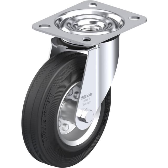 Blickle 275842 Länkhjul i stålplåt, Ø 125 mm Utförande