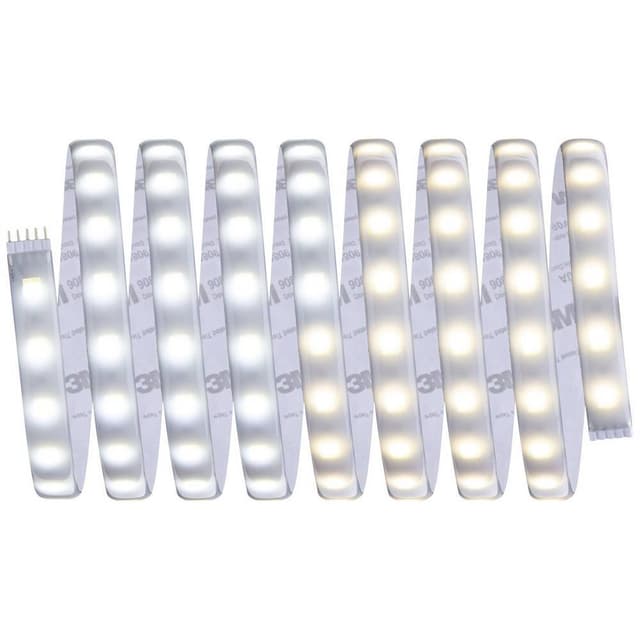 Paulmann MaxLED Tunable White 70624 LED-båndbasissæt med stik 24 V 3 m Varmhvid, Neutralhvid, Dagslys