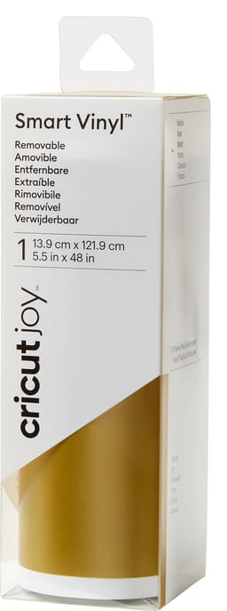 Cricut Joy Removable Smart Vinyl 14x122 cm (gull)