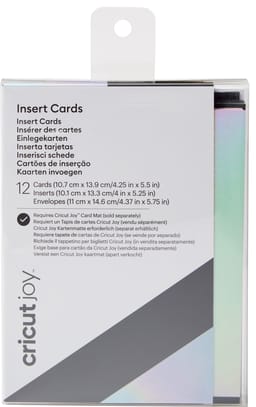 Cricut Joy A2 Black/Holo kort (12-pk.)