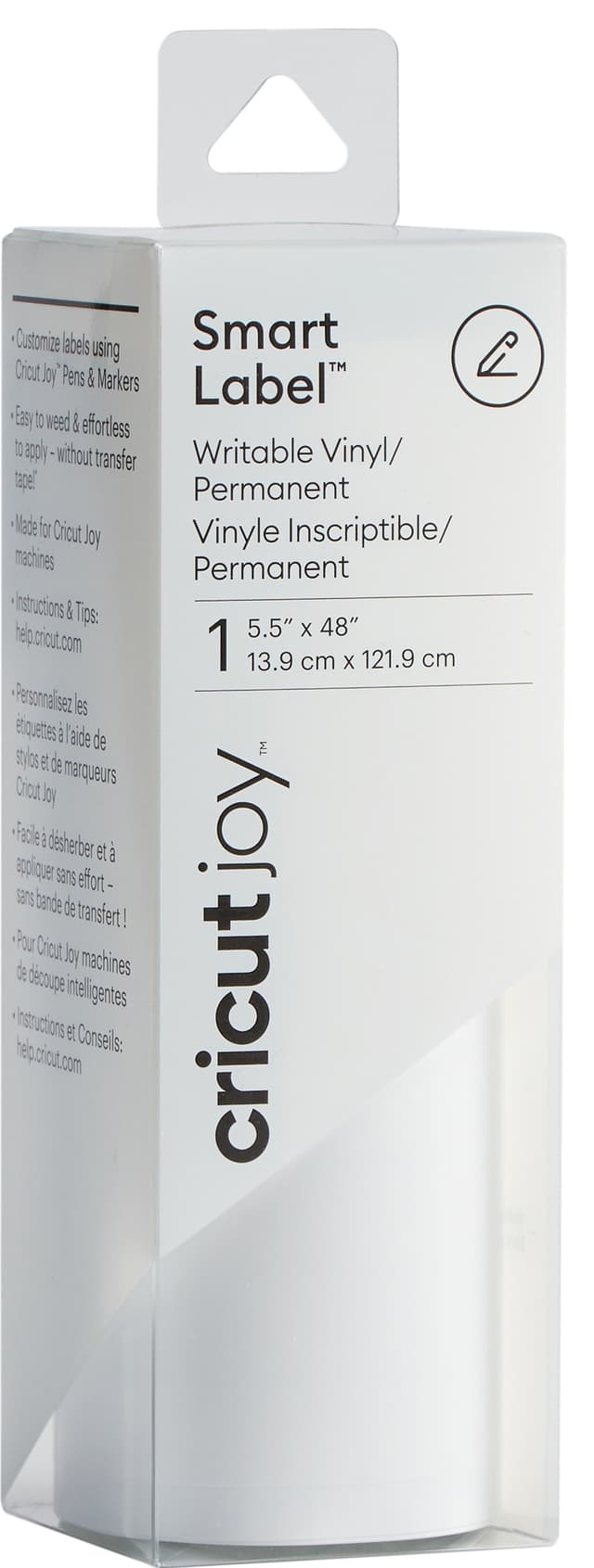 Cricut Joy Smart Labels 14x122cm (hvit)