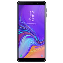 Samsung Galaxy A7 2018 älypuhelin (musta)