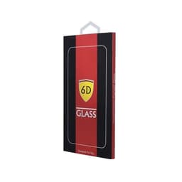 Härdat Skärmskydd 6D iPhone 12 Mini Svart Ram