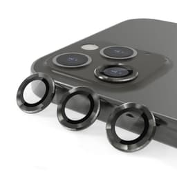 Linsskydd iPhone 13 Pro/Pro Max 3-pack Grafitgrå