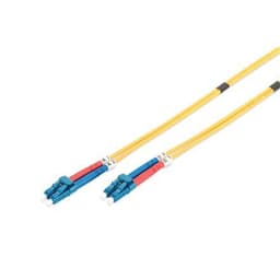 Digitus FO patchkabel, duplex, LC till LC SM OS2 09/125 µ, 2 m