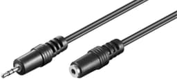 Goobay Ljudförlängningskabel AUX, 2,5 mm stereo