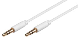Goobay 3,5 mm jackstik-tilslutningskabel, forgyldt