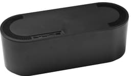 D-Line Cable Tidy Unit kabelskjuler, liten str. (sort)