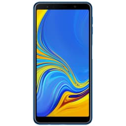 Samsung Galaxy A7 2018 smarttelefon (blå)