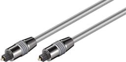 Goobay Toslink-kabel 6 mm med metalstik