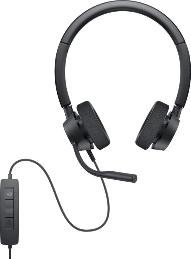 Dell Pro Stereo Headset WH3022 4 PIN USB Type A