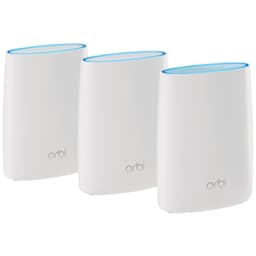 Netgear Orbi AC3000 tri-band WiFi 3-pakning